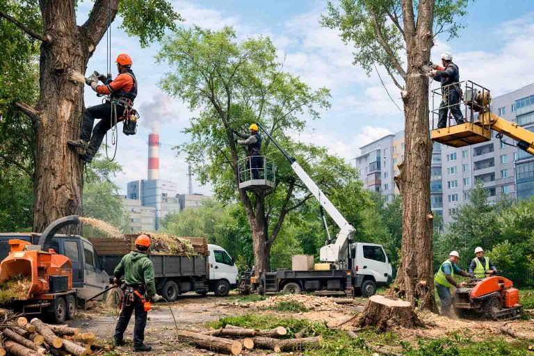 Арбористика в Екатеринбурге — уход и удаление деревьев