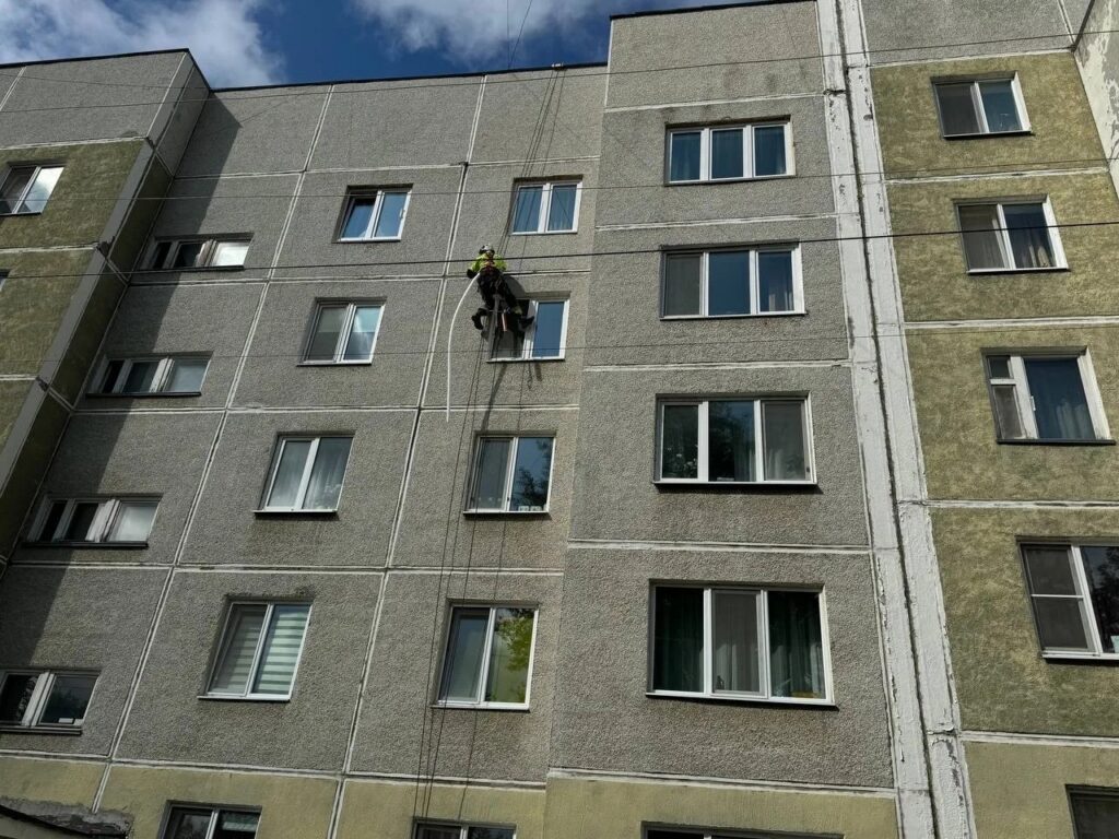 Герметизация межпанельных швов
